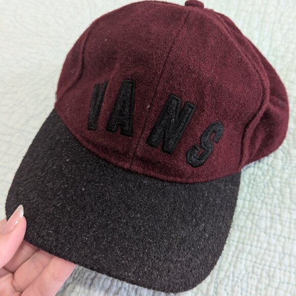 Vans Other - Vans black and maroon hat- Never worn- Still has plastic wrapping on it